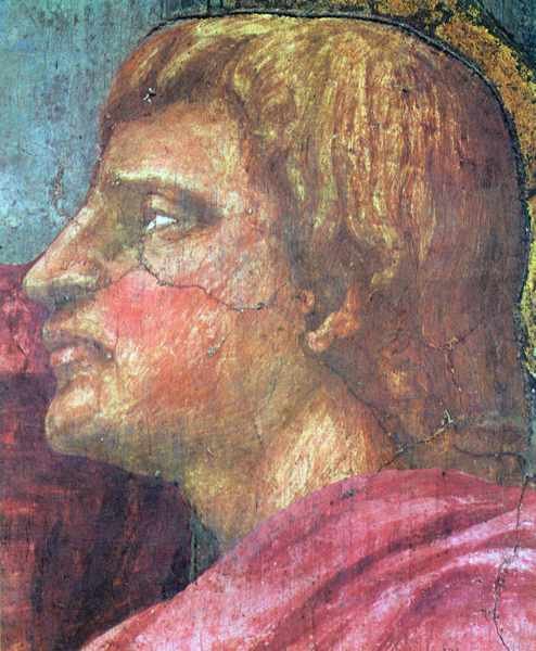 The Trinity Detail 4 Masaccio A4 Photo Print