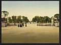 The Tuileries and Champs Elysees Paris Vintage A4 Photo Print