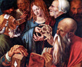 The Twelve Year Old Jesus Among The Scribes Durer A4 Photo Print