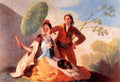 The Umbrellas Goya A4 Photo Print