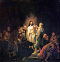 The Unbelieving Thomas 1 Rembrandt A4 Photo Print