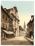 The Univerdity Freiburg Baden Vintage A4 Photo Print
