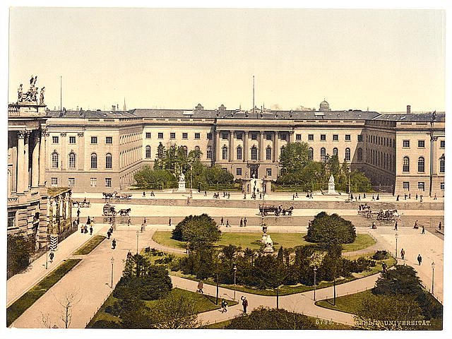 The University Berlin Vintage A4 Photo Print