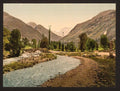 The Valley of the dOô Luchon Pyrenees Vintage A4 Photo Print