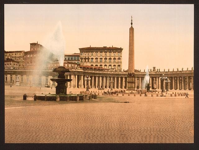 The Vatican II Rome Vintage A4 Photo Print