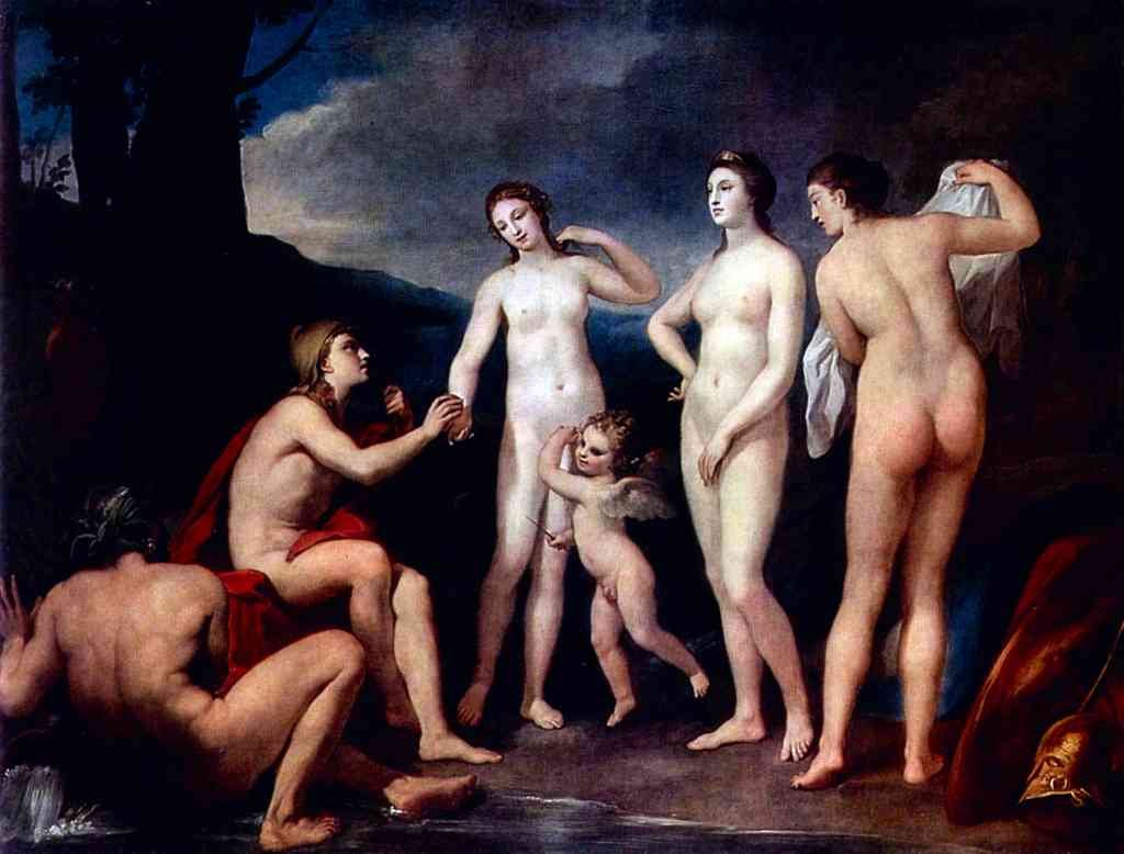 The Verdict Of The Paris Raphael A4 Photo Print