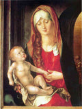 The Virgin And Child Before An Archway Durer A4 Photo Print