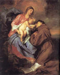 The Vision Of Saint Anthony Cgf A4 Photo Print