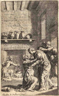 The Visit 1660 Vintage A4 Photo Print