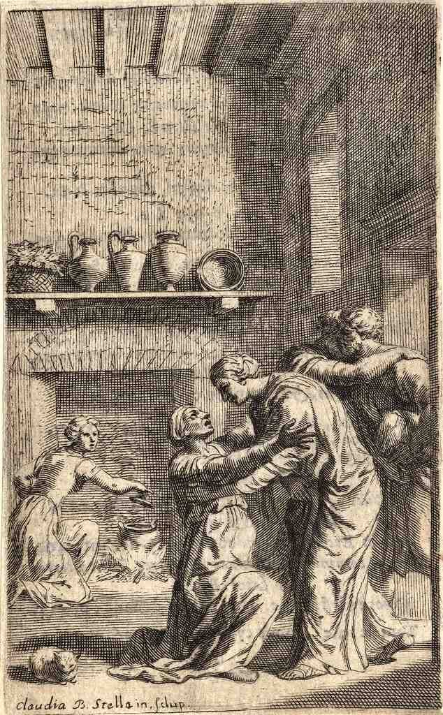 The Visit 1660 Vintage A4 Photo Print