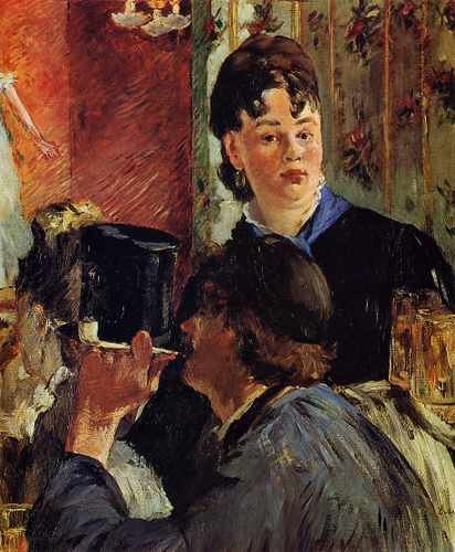 The Waitress Also Known As The Beer Serving Girl 1878 1879 A4 Photo Print