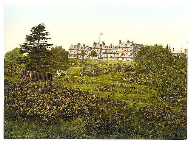The Wellington Hotel Tunbridge Wells Vintage A4 Photo Print