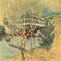 The White Bridge Twachtman Impressionism American A4 Photo Print