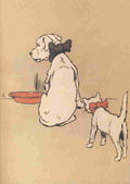 The White Puppy 1909 6 A4 Photo Print