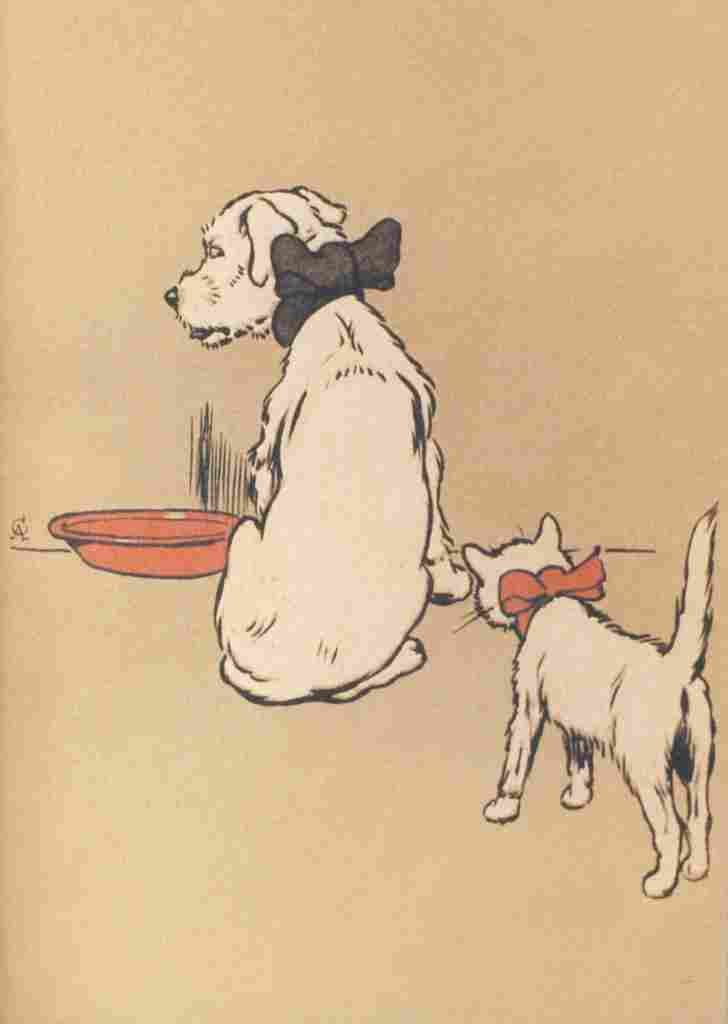 The White Puppy 1909 6 A4 Photo Print