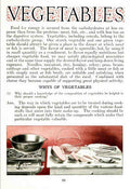 The Whys of Cooking 1919 Vegetables A4 Photo Print
