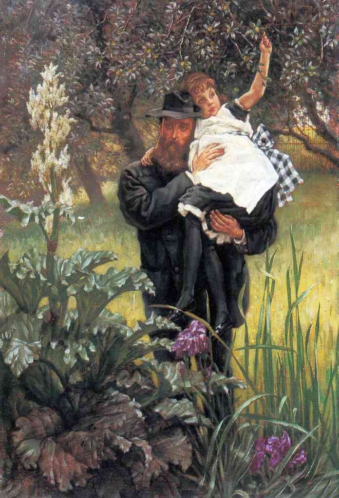 The Widower Tissot A4 Photo Print