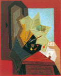 The Window Of The Painter Juan Gris Abstract Art A4 Photo Print