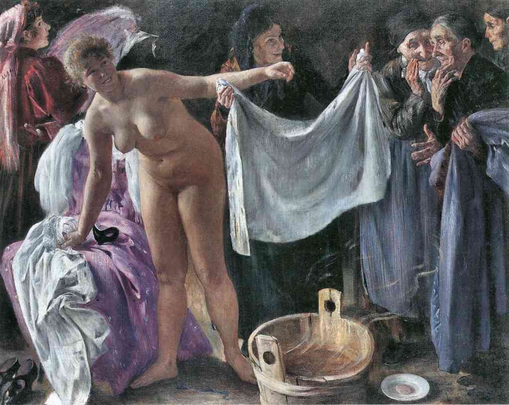 The Witches Lovis Corinth Impressionism European A4 Photo Print