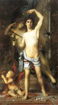 The Young Man And Death A4 Photo Print