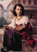 The Young Musician A4 Photo Print