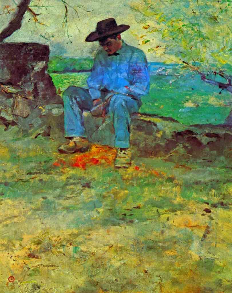 The Young Routy In Celeyran Toulouse Lautrec A4 Photo Print