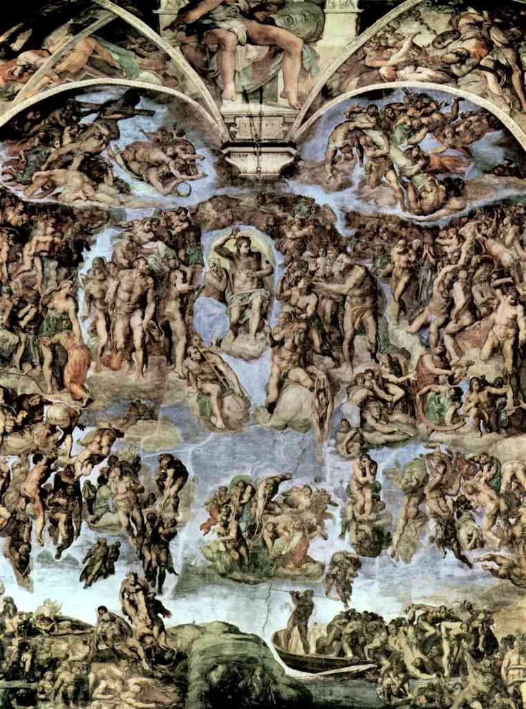 The Youngest Court Michelangelo A4 Photo Print