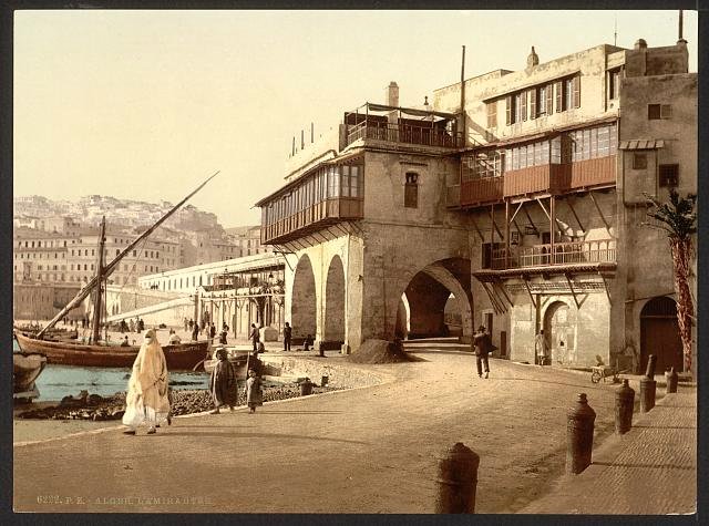The admiralty Algiers Vintage A4 Photo Print