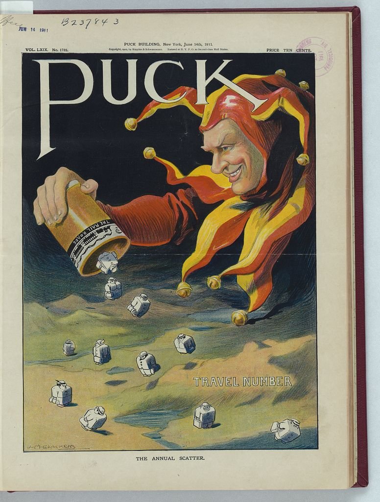 The annual scatter PUCK A4 Photo Print