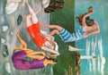 The bathers Modernism A4 Photo Print