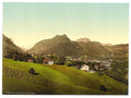The baths I Reichenhall Bavaria Vintage A4 Photo Print