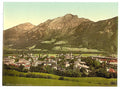 The baths II Reichenhall Bavaria Vintage A4 Photo Print
