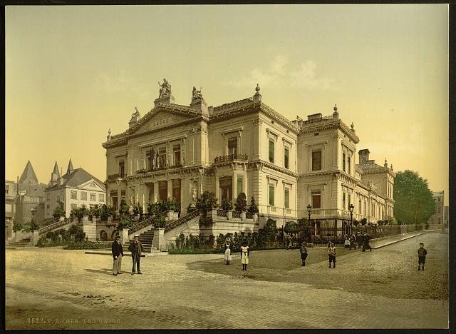 The baths Spa Vintage A4 Photo Print