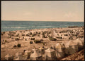 The beach Scheveningen I Vintage A4 Photo Print