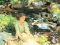 The black creek by John Singer Sargent Impressionism American A4 Photo Print
