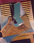 The blind by Juan Gris Abstract Art A4 Photo Print
