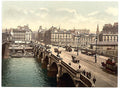 The bridge Glasgow Vintage A4 Photo Print