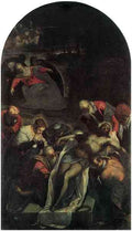 The burial by Tintoretto A4 Photo Print