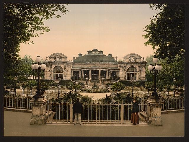 The casino Vichy Vintage A4 Photo Print