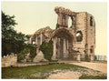 The castle Denbigh Vintage A4 Photo Print