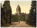 The castle Detmold Lippe Vintage A4 Photo Print