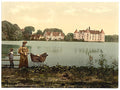 The castle Glucksburg Schleswig Holstein Vintage A4 Photo Print