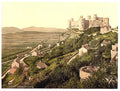 The castle Harlech Castle Vintage A4 Photo Print