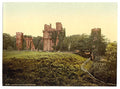 The castle Hurstmonceux Vintage A4 Photo Print