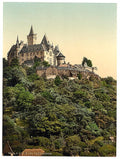 The castle Wernigerode Hartz Vintage A4 Photo Print