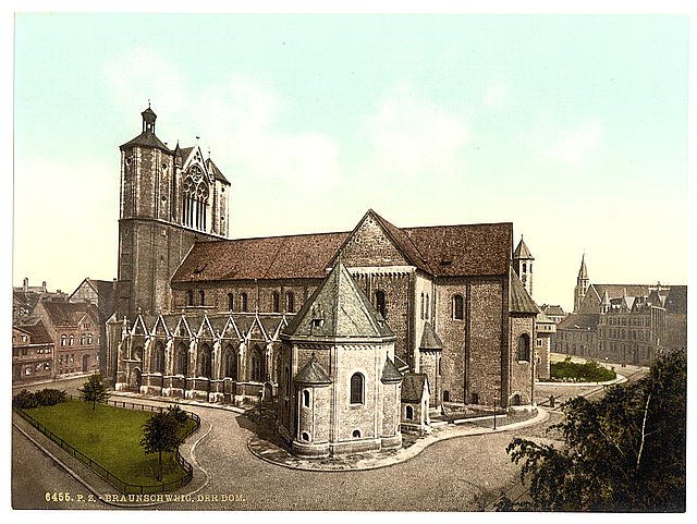 The cathedral Brunswick Vintage A4 Photo Print
