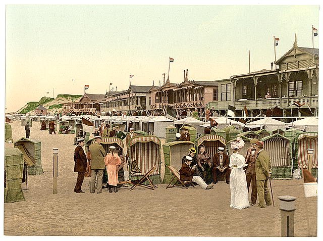 The chalets III Westerland Sylt Schleswig Holstein Vintage A4 Photo Print