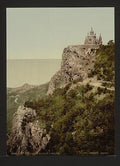 The church Baidar the Crimea Vintage A4 Photo Print