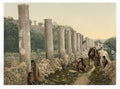 The colonnade Samaria Vintage A4 Photo Print