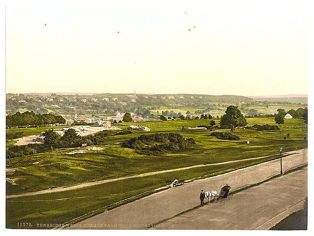 The common I Tunbridge Wells Vintage A4 Photo Print